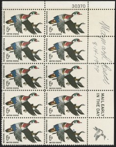Sale 1258, Lot 3032, Artist Remarques and Signed Stamps, $1.00-$25.00 1944-2018 Hunting Permits, Remarqued (RW11/RW86) Sale 1258, Lot 3032, Artist Remarques and Signed Stamps