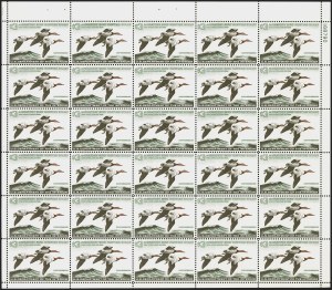 Sale 1258, Lot 3126, Complete Panes and Souvenir Sheets