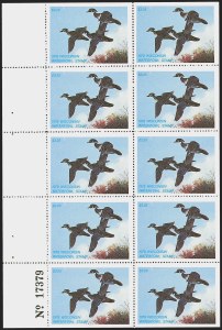 Sale 1258, Lot 3185, State Hunting Permit Stamps, State Hunting Permits First Sheets Collection Sale 1258, Lot 3185, State Hunting Permit Stamps