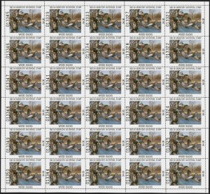 Sale 1258, Lot 3208, State Hunting Permit Stamps
