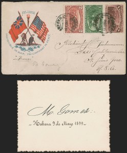 Sale 1260, Lot 179, Spanish-American War: the Furhman Correspondence of Patriotic Covers, Spanish-American War Covers, The Fuhrmann Correspondence Sale 1260, Lot 179, Spanish-American War: the Furhman Correspondence of Patriotic Covers