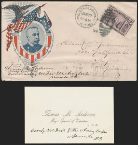 Sale 1260, Lot 179, Spanish-American War: the Furhman Correspondence of Patriotic Covers, Spanish-American War Covers, The Fuhrmann Correspondence Sale 1260, Lot 179, Spanish-American War: the Furhman Correspondence of Patriotic Covers