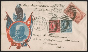 Sale 1260, Lot 179, Spanish-American War: the Furhman Correspondence of Patriotic Covers, Spanish-American War Covers, The Fuhrmann Correspondence Sale 1260, Lot 179, Spanish-American War: the Furhman Correspondence of Patriotic Covers