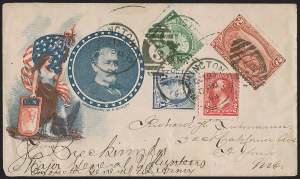 Sale 1260, Lot 179, Spanish-American War: the Furhman Correspondence of Patriotic Covers, Spanish-American War Covers, The Fuhrmann Correspondence Sale 1260, Lot 179, Spanish-American War: the Furhman Correspondence of Patriotic Covers