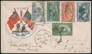 Sale 1260, Lot 179, Spanish-American War: the Furhman Correspondence of Patriotic Covers, Spanish-American War Covers, The Fuhrmann Correspondence Sale 1260, Lot 179, Spanish-American War: the Furhman Correspondence of Patriotic Covers