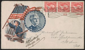 Sale 1260, Lot 179, Spanish-American War: the Furhman Correspondence of Patriotic Covers, Spanish-American War Covers, The Fuhrmann Correspondence Sale 1260, Lot 179, Spanish-American War: the Furhman Correspondence of Patriotic Covers