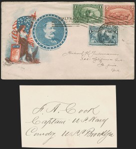 Sale 1260, Lot 179, Spanish-American War: the Furhman Correspondence of Patriotic Covers, Spanish-American War Covers, The Fuhrmann Correspondence Sale 1260, Lot 179, Spanish-American War: the Furhman Correspondence of Patriotic Covers