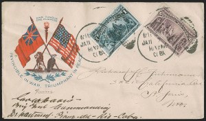 Sale 1260, Lot 179, Spanish-American War: the Furhman Correspondence of Patriotic Covers, Spanish-American War Covers, The Fuhrmann Correspondence Sale 1260, Lot 179, Spanish-American War: the Furhman Correspondence of Patriotic Covers