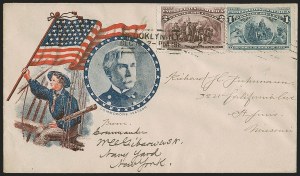 Sale 1260, Lot 179, Spanish-American War: the Furhman Correspondence of Patriotic Covers, Spanish-American War Covers, The Fuhrmann Correspondence Sale 1260, Lot 179, Spanish-American War: the Furhman Correspondence of Patriotic Covers