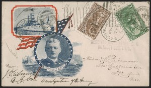 Sale 1260, Lot 179, Spanish-American War: the Furhman Correspondence of Patriotic Covers, Spanish-American War Covers, The Fuhrmann Correspondence Sale 1260, Lot 179, Spanish-American War: the Furhman Correspondence of Patriotic Covers