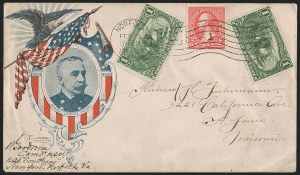 Sale 1260, Lot 179, Spanish-American War: the Furhman Correspondence of Patriotic Covers, Spanish-American War Covers, The Fuhrmann Correspondence Sale 1260, Lot 179, Spanish-American War: the Furhman Correspondence of Patriotic Covers