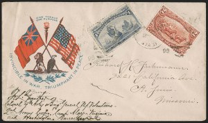 Sale 1260, Lot 179, Spanish-American War: the Furhman Correspondence of Patriotic Covers, Spanish-American War Covers, The Fuhrmann Correspondence Sale 1260, Lot 179, Spanish-American War: the Furhman Correspondence of Patriotic Covers