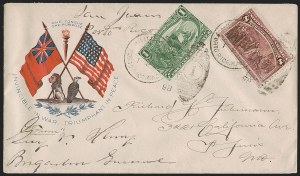 Sale 1260, Lot 179, Spanish-American War: the Furhman Correspondence of Patriotic Covers, Spanish-American War Covers, The Fuhrmann Correspondence Sale 1260, Lot 179, Spanish-American War: the Furhman Correspondence of Patriotic Covers