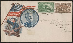 Sale 1260, Lot 179, Spanish-American War: the Furhman Correspondence of Patriotic Covers, Spanish-American War Covers, The Fuhrmann Correspondence Sale 1260, Lot 179, Spanish-American War: the Furhman Correspondence of Patriotic Covers