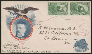 Sale 1260, Lot 179, Spanish-American War: the Furhman Correspondence of Patriotic Covers, Spanish-American War Covers, The Fuhrmann Correspondence Sale 1260, Lot 179, Spanish-American War: the Furhman Correspondence of Patriotic Covers