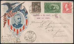 Sale 1260, Lot 179, Spanish-American War: the Furhman Correspondence of Patriotic Covers, Spanish-American War Covers, The Fuhrmann Correspondence Sale 1260, Lot 179, Spanish-American War: the Furhman Correspondence of Patriotic Covers