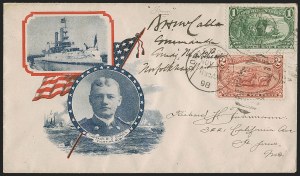 Sale 1260, Lot 179, Spanish-American War: the Furhman Correspondence of Patriotic Covers, Spanish-American War Covers, The Fuhrmann Correspondence Sale 1260, Lot 179, Spanish-American War: the Furhman Correspondence of Patriotic Covers