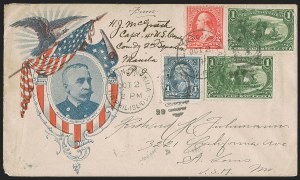 Sale 1260, Lot 179, Spanish-American War: the Furhman Correspondence of Patriotic Covers, Spanish-American War Covers, The Fuhrmann Correspondence Sale 1260, Lot 179, Spanish-American War: the Furhman Correspondence of Patriotic Covers