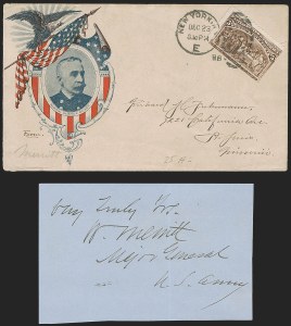 Sale 1260, Lot 179, Spanish-American War: the Furhman Correspondence of Patriotic Covers, Spanish-American War Covers, The Fuhrmann Correspondence Sale 1260, Lot 179, Spanish-American War: the Furhman Correspondence of Patriotic Covers