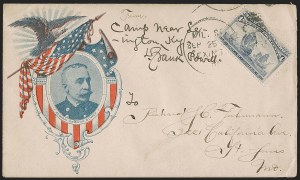 Sale 1260, Lot 179, Spanish-American War: the Furhman Correspondence of Patriotic Covers, Spanish-American War Covers, The Fuhrmann Correspondence Sale 1260, Lot 179, Spanish-American War: the Furhman Correspondence of Patriotic Covers