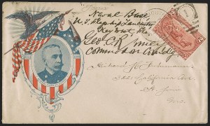 Sale 1260, Lot 179, Spanish-American War: the Furhman Correspondence of Patriotic Covers, Spanish-American War Covers, The Fuhrmann Correspondence Sale 1260, Lot 179, Spanish-American War: the Furhman Correspondence of Patriotic Covers