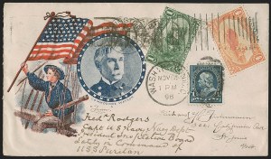 Sale 1260, Lot 179, Spanish-American War: the Furhman Correspondence of Patriotic Covers, Spanish-American War Covers, The Fuhrmann Correspondence Sale 1260, Lot 179, Spanish-American War: the Furhman Correspondence of Patriotic Covers