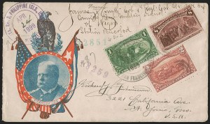 Sale 1260, Lot 179, Spanish-American War: the Furhman Correspondence of Patriotic Covers, Spanish-American War Covers, The Fuhrmann Correspondence Sale 1260, Lot 179, Spanish-American War: the Furhman Correspondence of Patriotic Covers