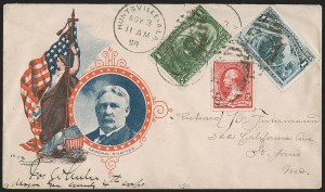 Sale 1260, Lot 179, Spanish-American War: the Furhman Correspondence of Patriotic Covers, Spanish-American War Covers, The Fuhrmann Correspondence Sale 1260, Lot 179, Spanish-American War: the Furhman Correspondence of Patriotic Covers