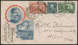 Sale 1260, Lot 179, Spanish-American War: the Furhman Correspondence of Patriotic Covers, Spanish-American War Covers, The Fuhrmann Correspondence Sale 1260, Lot 179, Spanish-American War: the Furhman Correspondence of Patriotic Covers