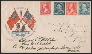 Sale 1260, Lot 179, Spanish-American War: the Furhman Correspondence of Patriotic Covers, Spanish-American War Covers, The Fuhrmann Correspondence Sale 1260, Lot 179, Spanish-American War: the Furhman Correspondence of Patriotic Covers