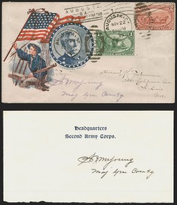 Sale 1260, Lot 179, Spanish-American War: the Furhman Correspondence of Patriotic Covers, Spanish-American War Covers, The Fuhrmann Correspondence Sale 1260, Lot 179, Spanish-American War: the Furhman Correspondence of Patriotic Covers
