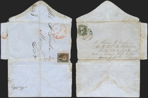Sale 1260, Lot 18, 1847 Issue, Domestic Covers and Foreign Mails