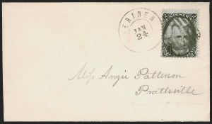 Sale 1260, Lot 49, 1861-68 Issues and Re-Issue, 2c Black (73) Sale 1260, Lot 49, 1861-68 Issues and Re-Issue
