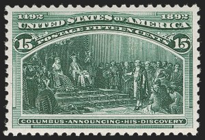 Sale Number 1260, Lot Number 81, 1893 Columbian Issue Sale Number 1260, Lot Number 81, 1893 Columbian Issue