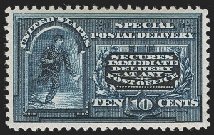 Sale 1262, Lot 1095, Back-of-Book Issues, 10c Blue, Special Delivery (E5) Sale 1262, Lot 1095, Back-of-Book Issues