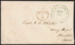 Sale 1262, Lot 418, Postmasters’ Provisionals