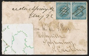 Sale 1262, Lot 488, General Issues On Cover