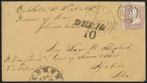 Sale 1262, Lot 527, Blockade, Trans-Mississippi, Flag-of-Truce, Balances
