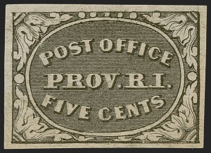 Sale 1262, Lot 571, Postmasters’ Provisionals, 1847 Issue