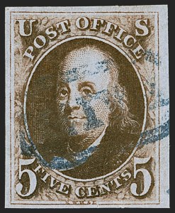 Sale 1262, Lot 572, Postmasters’ Provisionals, 1847 Issue