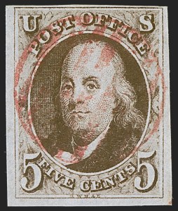 Sale 1262, Lot 588, Postmasters’ Provisionals, 1847 Issue
