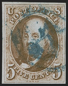 Sale 1262, Lot 614, Postmasters’ Provisionals, 1847 Issue