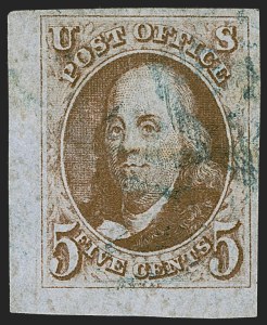 Sale 1262, Lot 621, Postmasters’ Provisionals, 1847 Issue