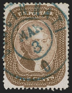 Sale 1268, Lot 103, 1857-60 Issue (Scott 18-39)