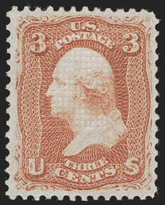 Sale 1268, Lot 149, 1867-68 Grilled Issue (Scott 79-101)