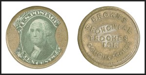 Sale 1268, Lot 161, Civil War Encased Postage