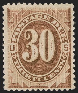 Sale 1268, Lot 449, Special Delivery, Registration, Postage Due, Offices in China, 30c Brown (J6) Sale 1268, Lot 449, Special Delivery, Registration, Postage Due, Offices in China