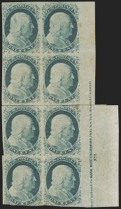 Sale 1268, Lot 76, 1851-56 Issue (Scott 5-17)