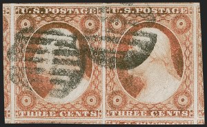 Sale 1268, Lot 76A, 1851-56 Issue (Scott 5-17)