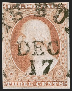 Sale 1268, Lot 79, 1851-56 Issue (Scott 5-17)